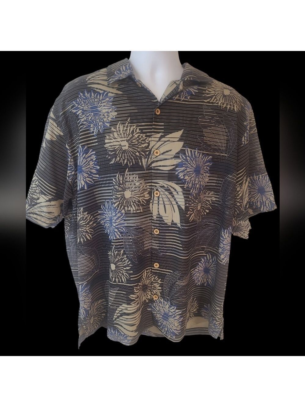 Tommy Bahama Men's Short Sleeve Button Down Shirt Size XL